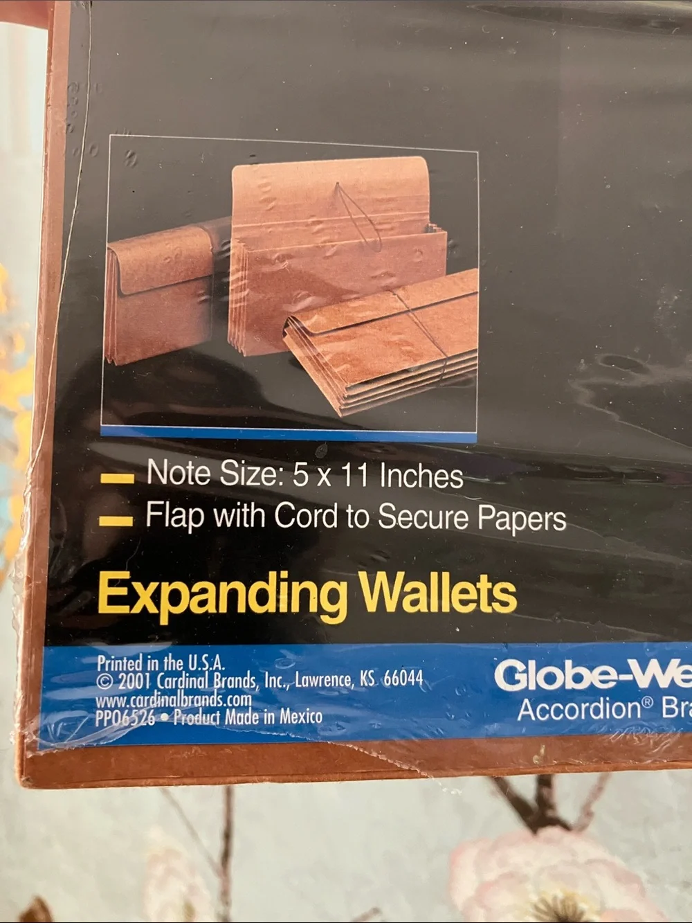 Brown Expanding Wallets (Set of 3)